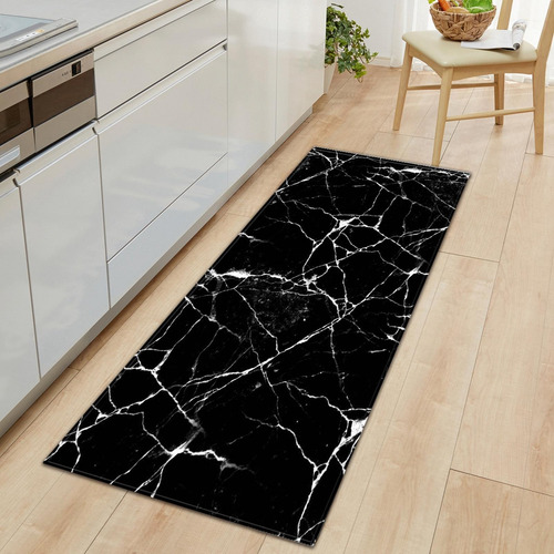 2 Alfombrillas De Mármol Para Puerta, Alfombra Larga Para En