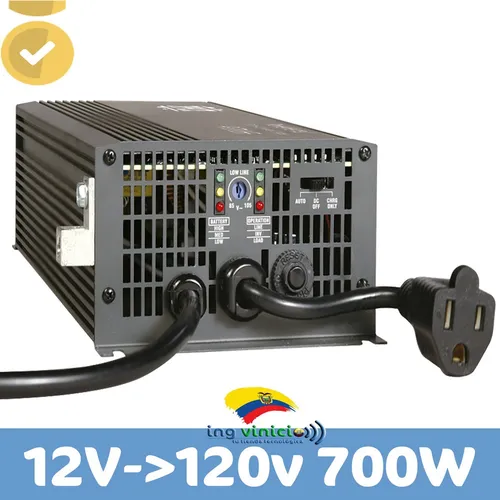 Inversor Cargador De Voltaje Tripplite Aps700hf 700w 120v MercadoLibre