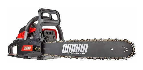 Imagen 1 de 9 de Motosierra A Explosión Omaha 58cc Espada 51cm 2tiempos 3.2hp