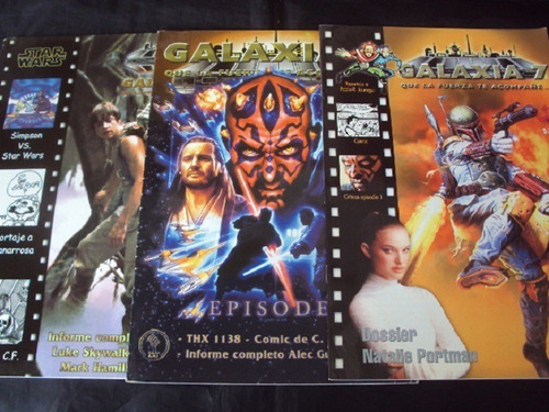 Lote De Revistas Galaxia 7 - Star Wars