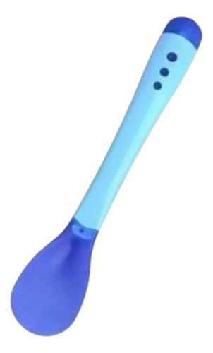 Colher Infantil Termo Sensível Proteção Silicone Para Bebe