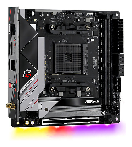 Tarjeta Madre Asrock B550 Phantom Gaming-itx/ax Am4 Ddr4 Color 52049