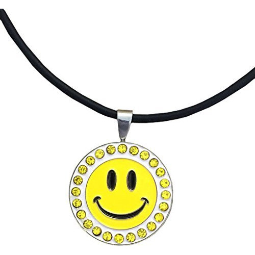 Giggle Marcador Pelota Golf Magnetico Bling Happy Face