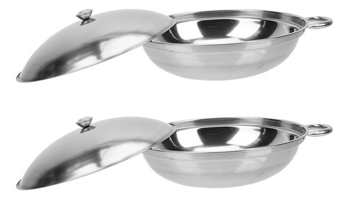 Plancha Antiadherente Work On De Acero Inoxidable, 2 Unidade