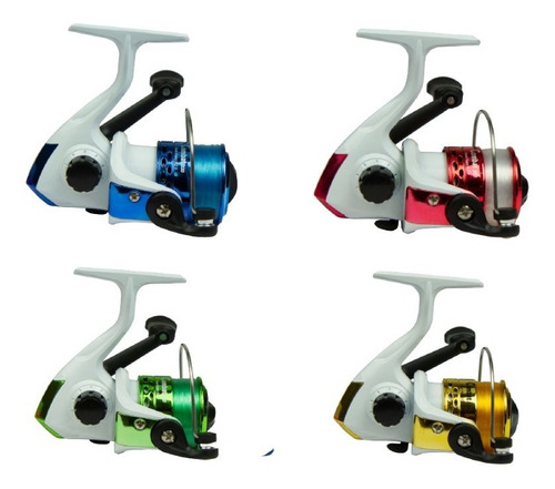Kit Pesca Vara 1,60m + Molinete C/ Linha + Caixa Com 45 Iten
