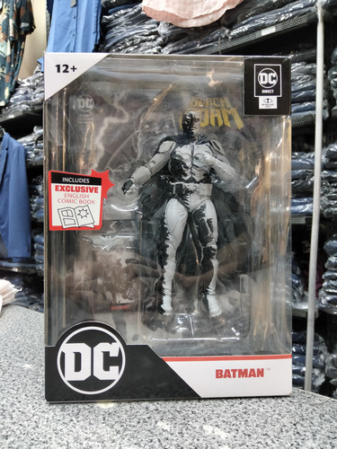 Dc Mcfarlane, Batman, Lee Bermejo, Black & White, 7 Pulgadas (Usado)