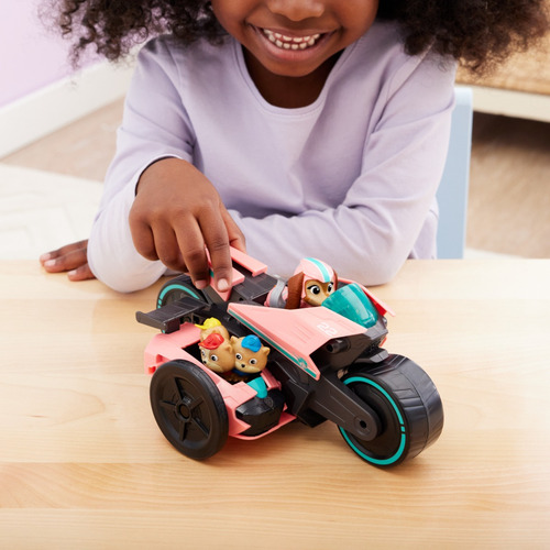 Paw Patrol La Superpelícula, Motocicleta Liberty Color Rosa