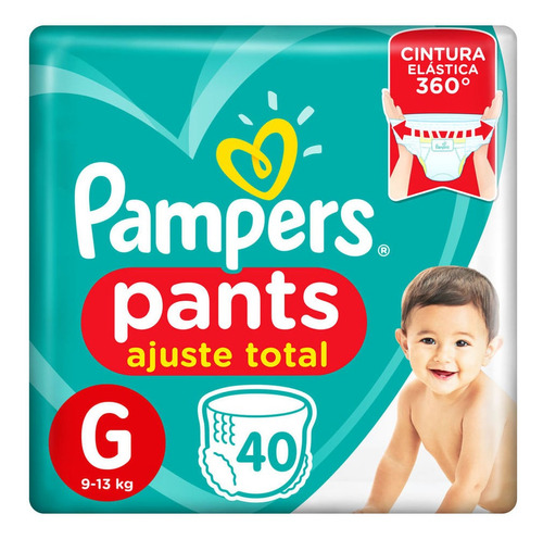 Pañales Pampers Pants Confort Sec Talle P M G Xg Xxg