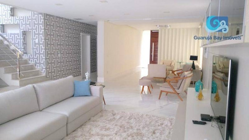 Imagem 9 de 30 de Casa Com 6 Dormitórios À Venda, 490 M² Por R$ 3.200.000 - Acapulco - Guarujá/sp - Ca1820