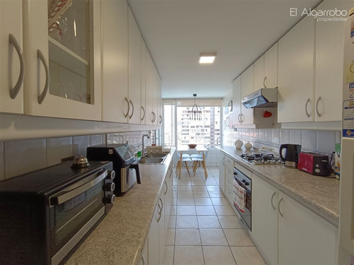 Impecable Dpto. En Condominio 3 Dorm Más Servicios, Vitacura