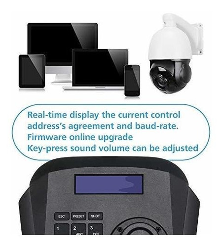 Ptz Teclado Vehiculo 4d Joystick Cctv Analogico Rs485
