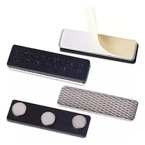 Comprar Imán Neodimio Porta Nombre Identificadores (pack  8 Pares)