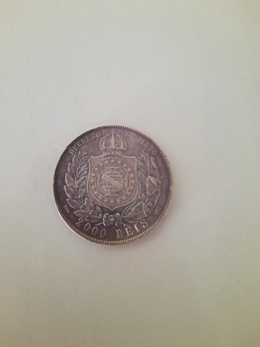 Moeda Prata Rei Dom Pedro 1889 2074 (Usado)