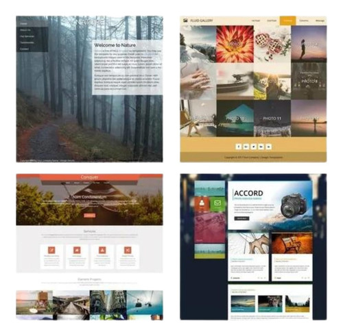 Pack Com 5.000 Templates Html5 Modelos Responsivos Editáveis
