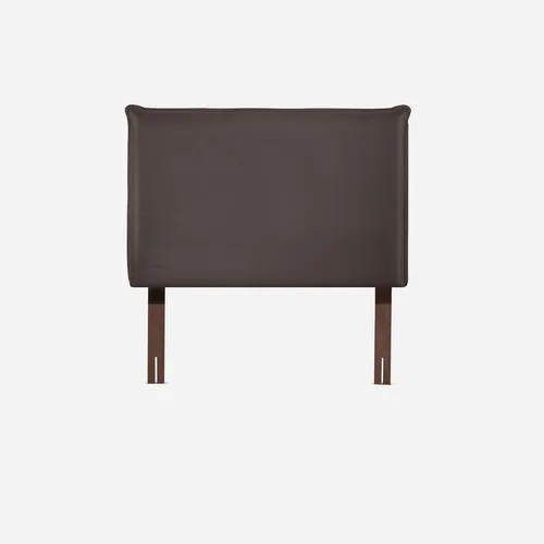 Diván Cama Pratta 1,5 Plazas + Respaldo Maurice Chocolate