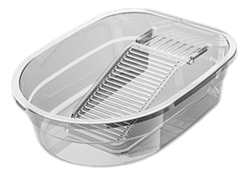 Tabla De Lavado Antideslizante Para Lavabo De Transparente