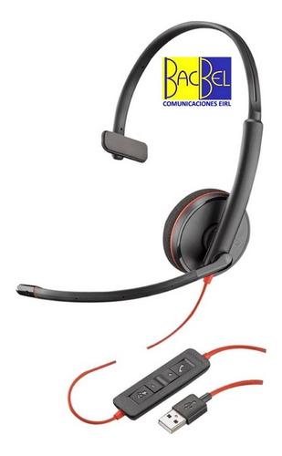 Plantronics - Auricular Blackwire C3210 Usb - Call Center