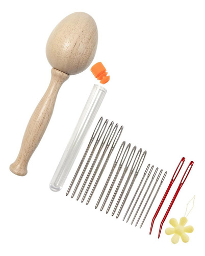 Kit De Agulhas Para Agulhas De Costura Cerzier Egg Cerzir