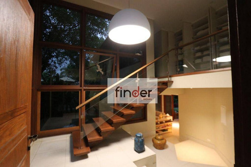 Imagem 11 de 30 de Condomínio Iporanga No Guarujá-sp. Casa À Venda, 397m², Piscina, Área Gourmet, 5 Dormitórios, 3 Suítes E 6 Vagas. A Poucos Passos Da Praia Das Conchas - Ca1029