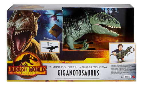 Dinosaurio Jurassic World Giganotosaurio Super Colosal 