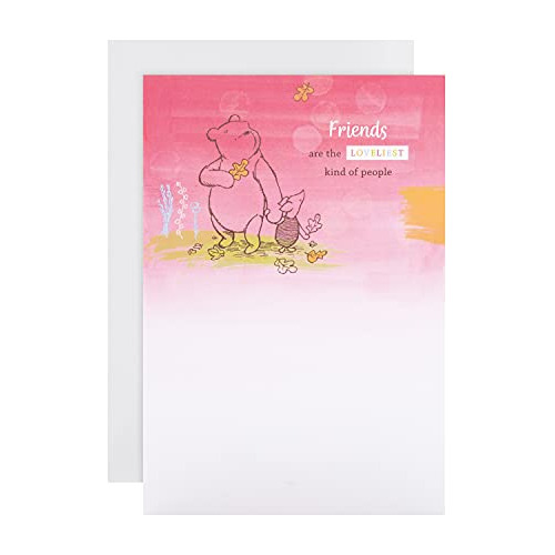 Disney Winnie The Pooh Friend Thank You Card