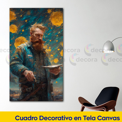 Cuadro Canvas Vincent Van Gogh Artistico Moderno 130x70 A2