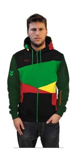 Hermosos! Canguros Hoodie Rettro Rasta Benin! 100% Uruguay!