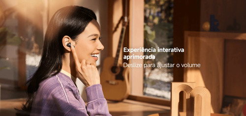 Fone Bluetooth Redmi Buds 6 Pro Global Original Preto