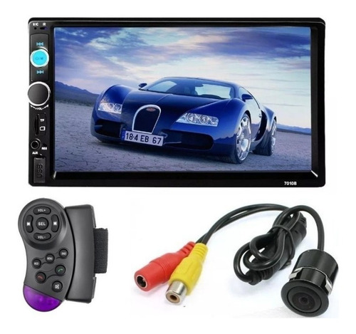 Radio Auto 2 Din Mirror Link+camara Retroceso+comando Ml2334