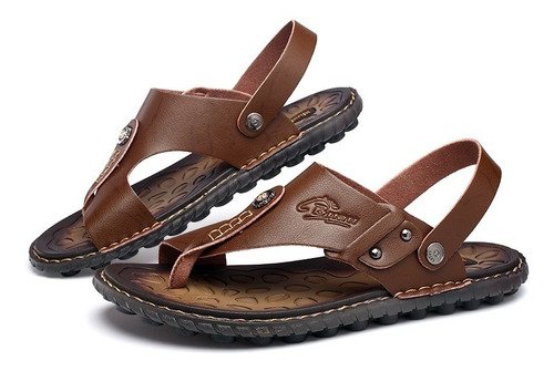 Chanclas De Cuero Para Hombre