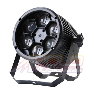 Kit C/ 2 Bee Eye Super Refletor 6x12w Rgbw Dmx Somos Loja