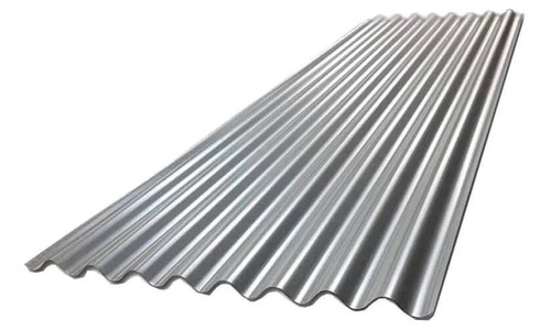 Lamina De Zinc Galvanizadas 3,66 X 0,80 Mtrs Espesor 0,17 Mm