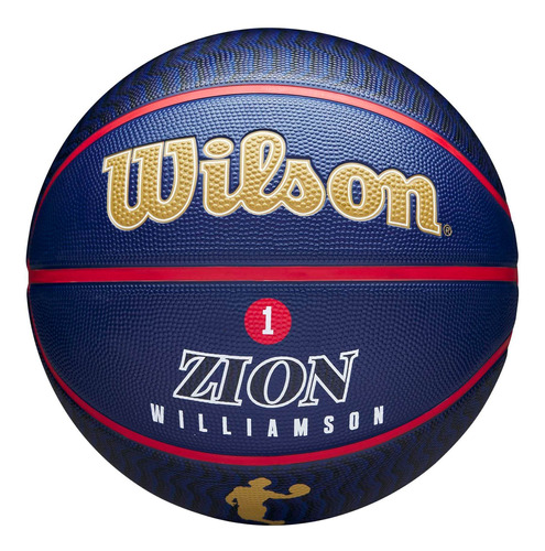 Wilson Nba Player Icon Outdoor Basketball - Zion Williamson.