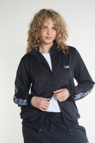Campera Canguro Vulk Zack Negra