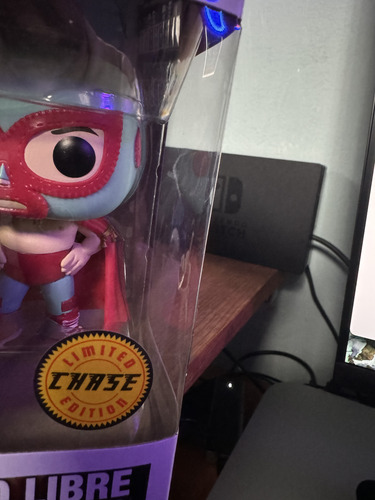 Funko Pop Nacho Libre Chase #647 Con Mascara Original (Usado)