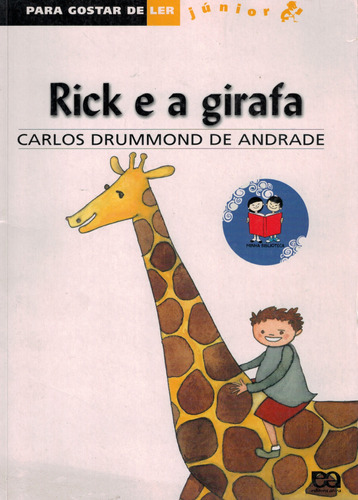 Livro Rick E A Girafa - Carlos Drummond De Andrade