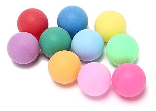Pelotas De Ping Pong De Colores: Paquete De 50 O 100 40mm...