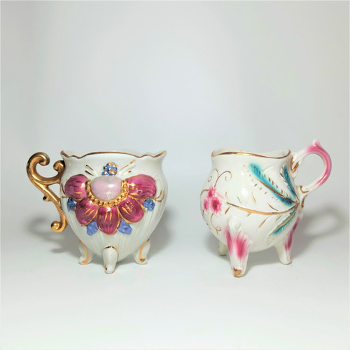 Hermosas Tazas En Porcelana Isabelina! 