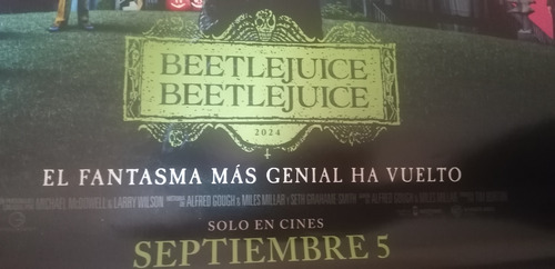 Pósters Beetle Juice 2 (Usado)