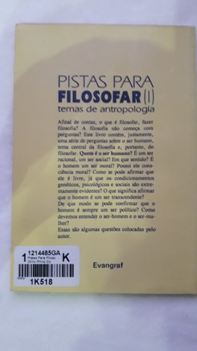 Imagem 2 de 2 de Olirio Plini Colombo - Pistas Para Filosofar