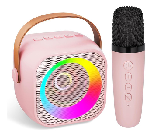 Portable Bluetooth Speaker With 1 Microphone For Karaoke