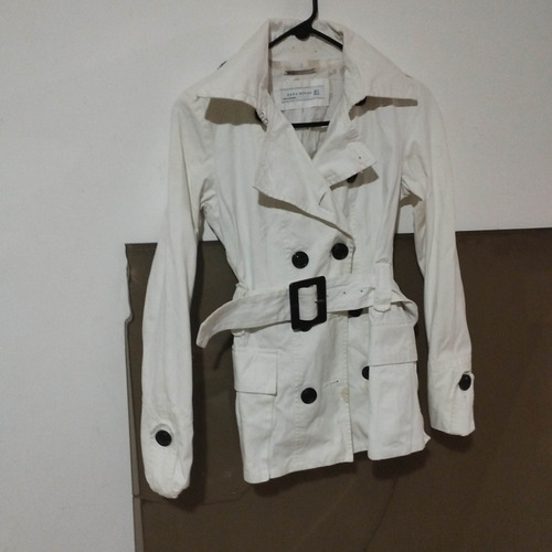 Chaqueta Zara,talla S,color Blanca