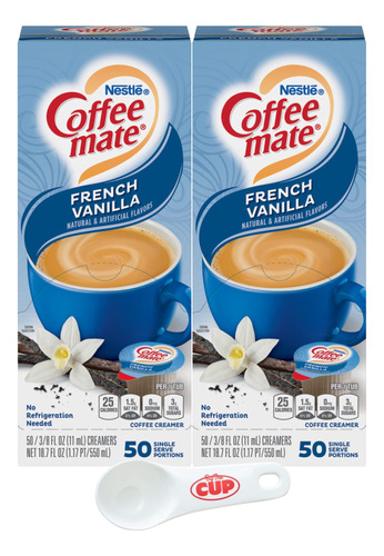 Nestle Coffee Mate - Crema Liquida Para Cafe, Vainilla Franc