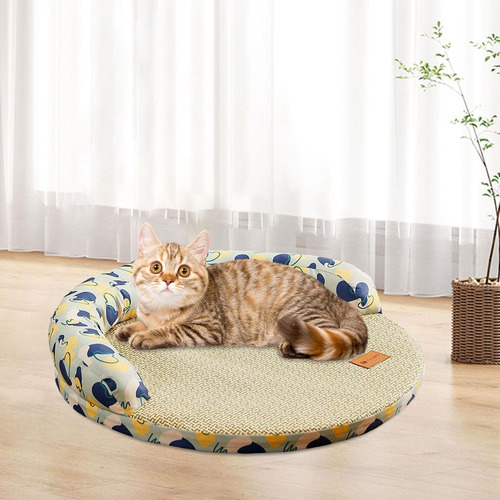 Verão Refrigerar Cama Do Cão Animais De M E Verde