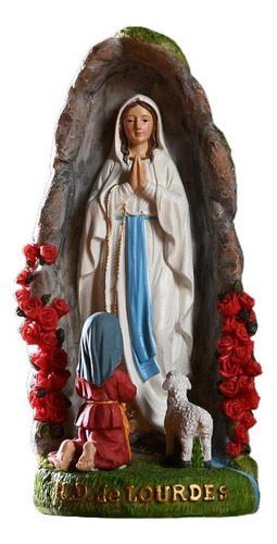 1 Pieza De Escultura De Estatuilla De Virgen María Adornos