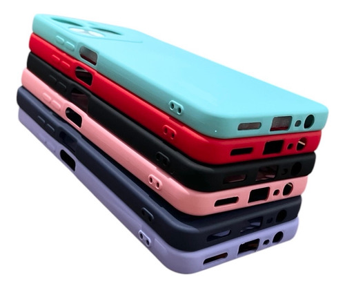 Funda Para Realme C63 Protector Silicon Colores Liso