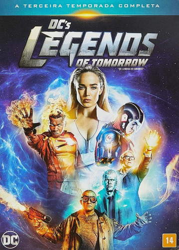 Dc's Legends Of Tomorrow 3ª Temporada - Box Com 4 Dvds