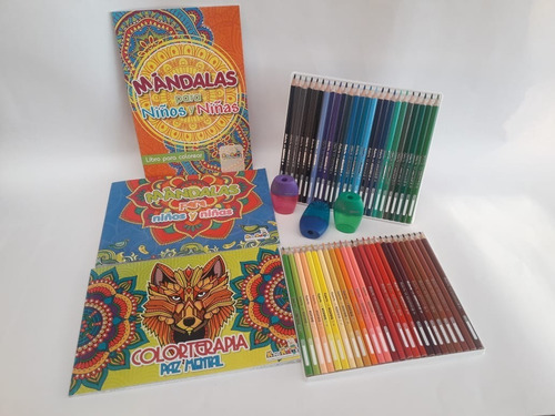 Kit Mandalas Para Colorear - Kores