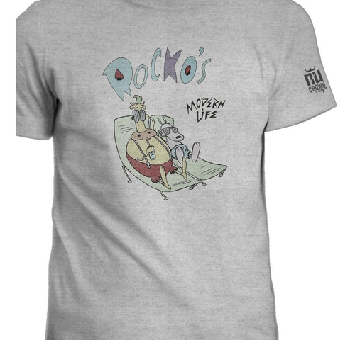 Camiseta Rockos Modern Life La Vida Moderna De Rocko Igk