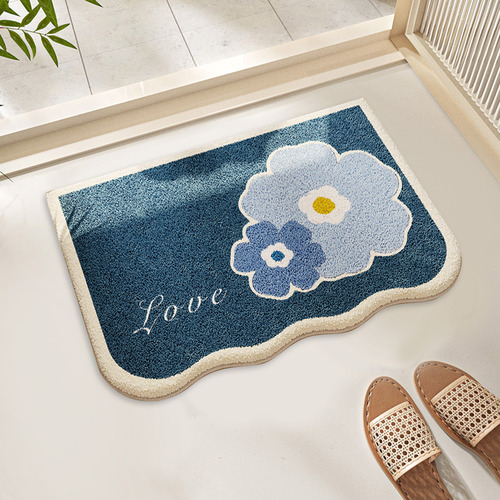 Alfombra De Entrada L De Lana De Oveja De Imitación De Estil